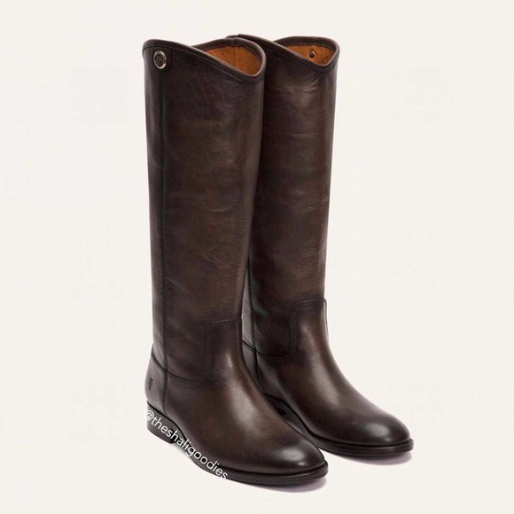 frye melissa button 2 knee high boot